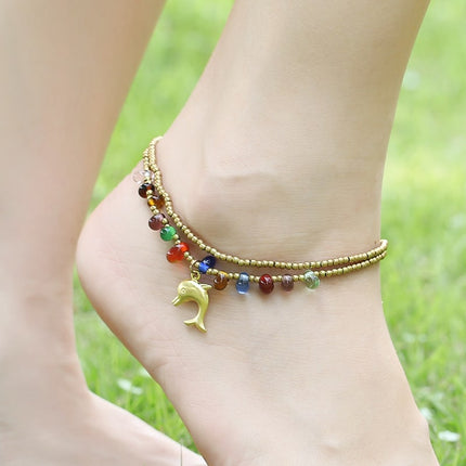 Fashion Boho Summer Handmade Beaded Anklet - Wnkrs