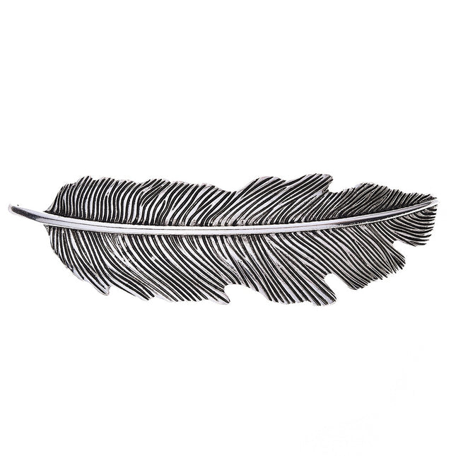 Women's Boho Feather Shaped Hair Clip - wnkrs