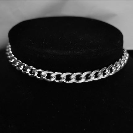 Men's Thick Cuban Link Chain Choker - Wnkrs