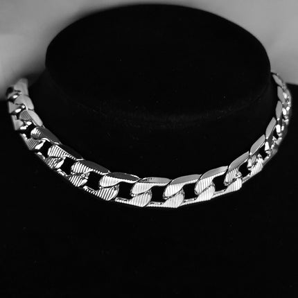 Men's Thick Cuban Link Chain Choker - Wnkrs