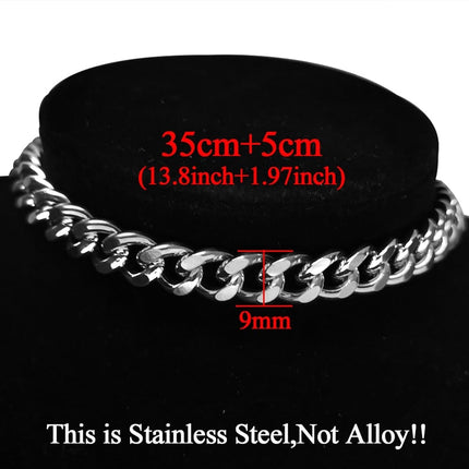 Men's Thick Cuban Link Chain Choker - Wnkrs