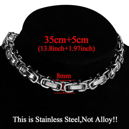 Men's Thick Cuban Link Chain Choker - Wnkrs