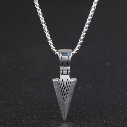 Men's Arrowhead Pendant Necklace - Wnkrs