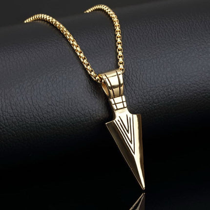 Men's Arrowhead Pendant Necklace - Wnkrs