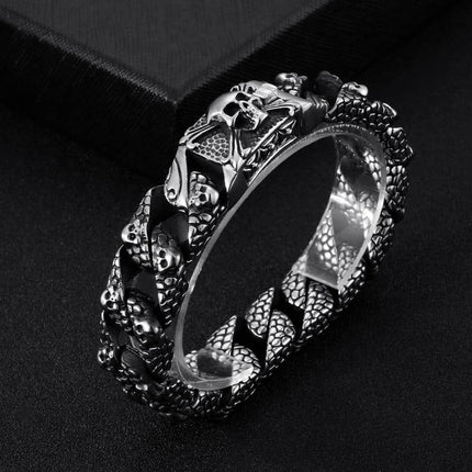 Cuban Stainless Steel Bracelet for Men - Wnkrs