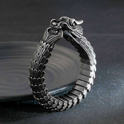 Men's Vintage Dragon Chain Bracelet - Wnkrs