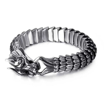 Men's Vintage Dragon Chain Bracelet - Wnkrs
