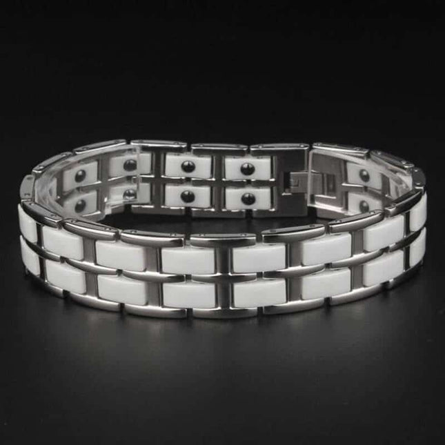 Men's Stainless Steel Net Magnetic Bracelet - Wnkrs