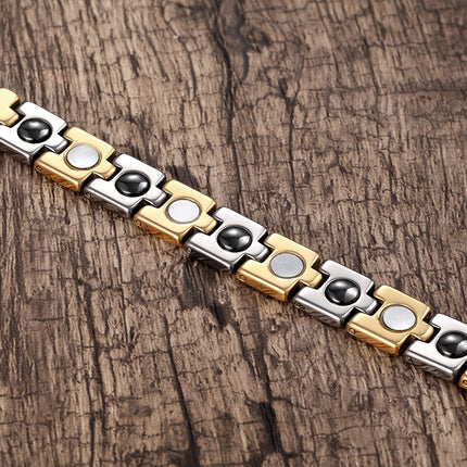 Men's Puzzle Design Titanium Steel Bracelet - Wnkrs