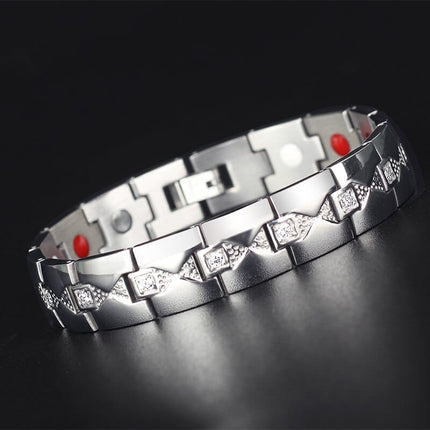 Crystal Link Magnetic Bracelet - Wnkrs