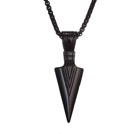 Men's Necklace with Triangle Pendant - Wnkrs