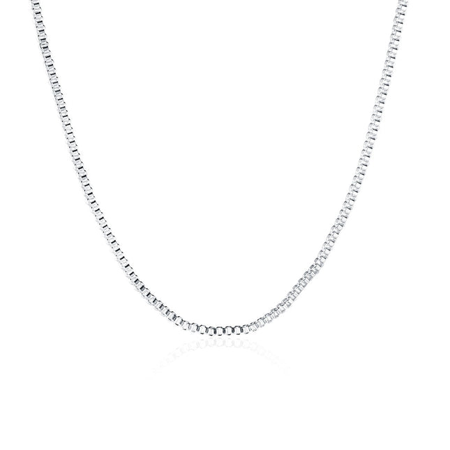 Geometric Patterned Chain Necklace - Wnkrs