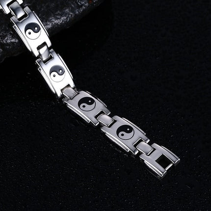 Men's Ying Yang Magnetic Bracelet - wnkrs