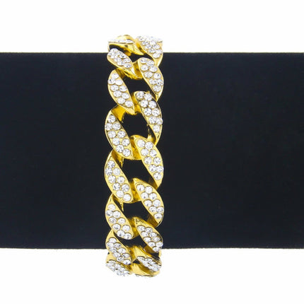 Men's Luxury Iced Out Rhinestone Bracelets - Wnkrs