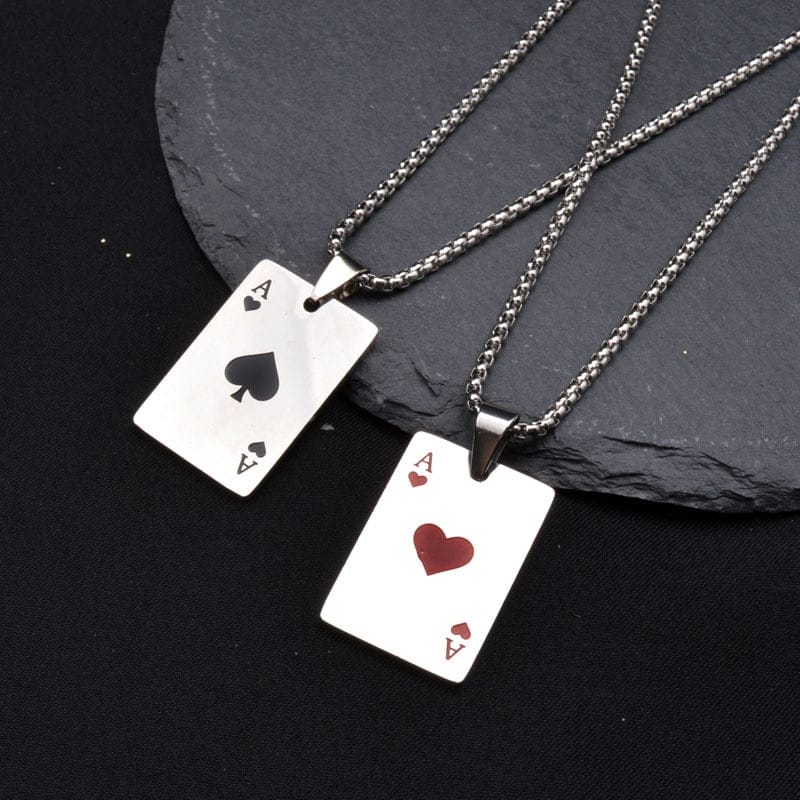 Men's Poker Necklace