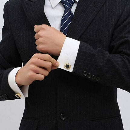 Luxurious Crystal Suit Cufflinks - wnkrs