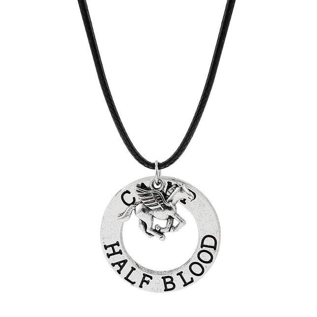 Half Blood Camp Patterned Pendant Necklace - Wnkrs