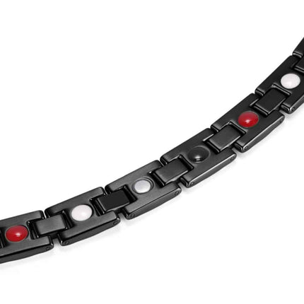 Men's Black Titanium Bracelet - Wnkrs