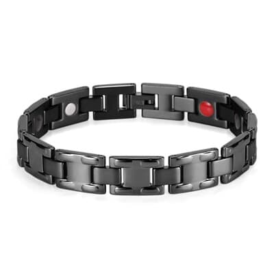 Men's Black Titanium Bracelet - Wnkrs