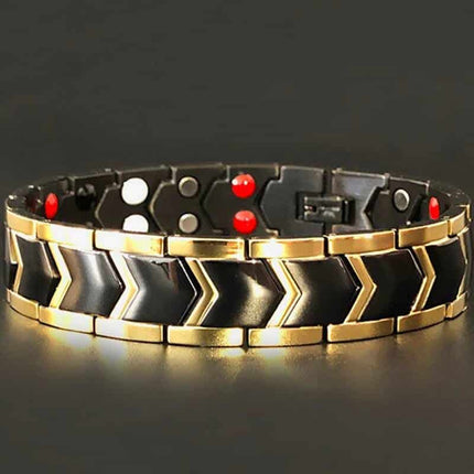 Men's Golden Arrow Magnetic Bracelet - Wnkrs