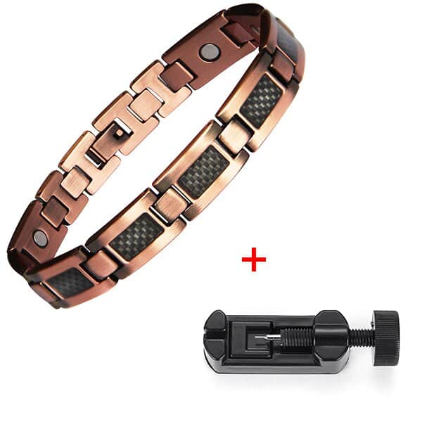 Men's Copper Fiber Magnetic Bracelet - Wnkrs