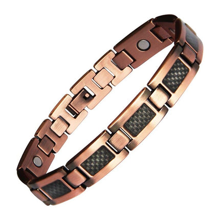 Men's Copper Fiber Magnetic Bracelet - Wnkrs