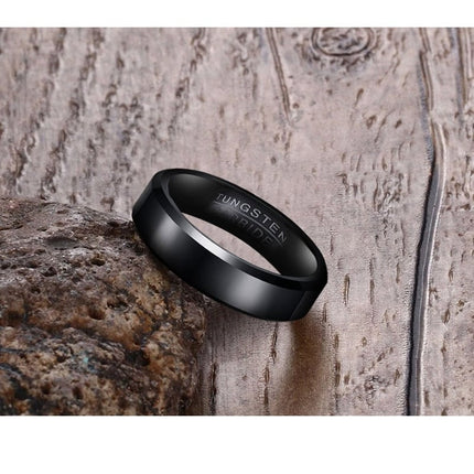 Men's Simple Tungsten Carbide Ring - Wnkrs
