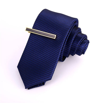 Elegant Enamel-Decorated Men's Tie Clip - Wnkrs