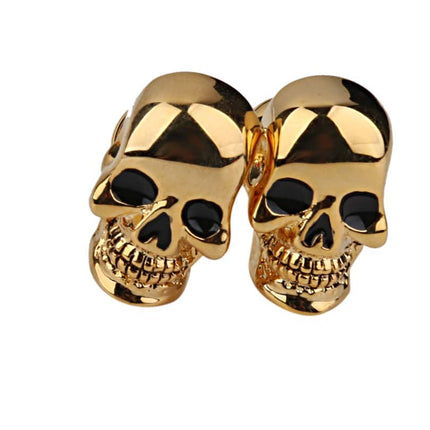 Golden Skull Cufflinks for Men - Wnkrs