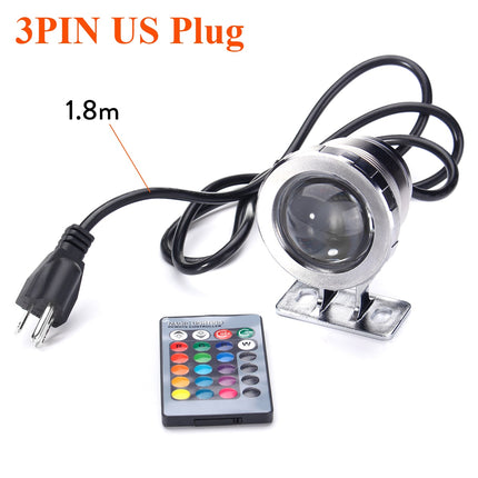 Waterproof RGB LED Flood Light with Remote Control - Wnkrs