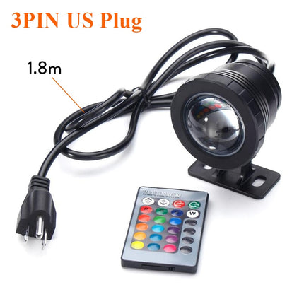 Waterproof RGB LED Flood Light with Remote Control - Wnkrs