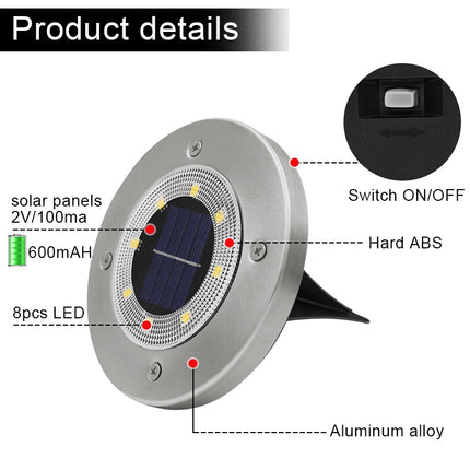 Colorful Waterproof LED Solar Light for Garden - Wnkrs