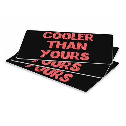 Cool Design Pet Food Mat - Sarcastic Anti-Slip Pet Bowl Mat - Quote Pet Feeding Mat - wnkrs