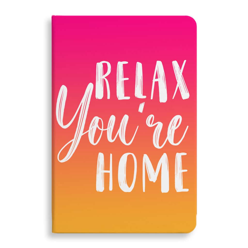 Relax Journal - Best Design Notebook - Printed Journal