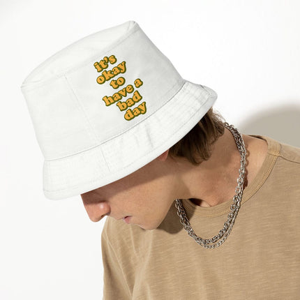 It's Ok Bucket Hat - Positive Hat - Motivational Bucket Hat - wnkrs