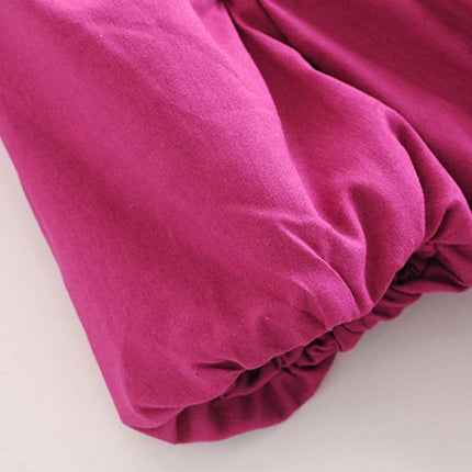 Women's Berry Color Cotton and Linen Dress - Wnkrs