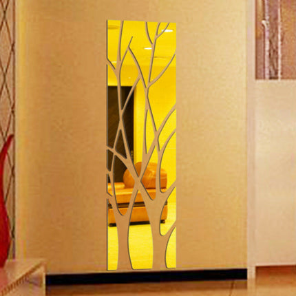 3D Tree Mirror Wall Sticker - wnkrs