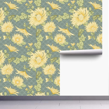 Yellow Daisy Self-Adhesive Wall Sticker - Wnkrs