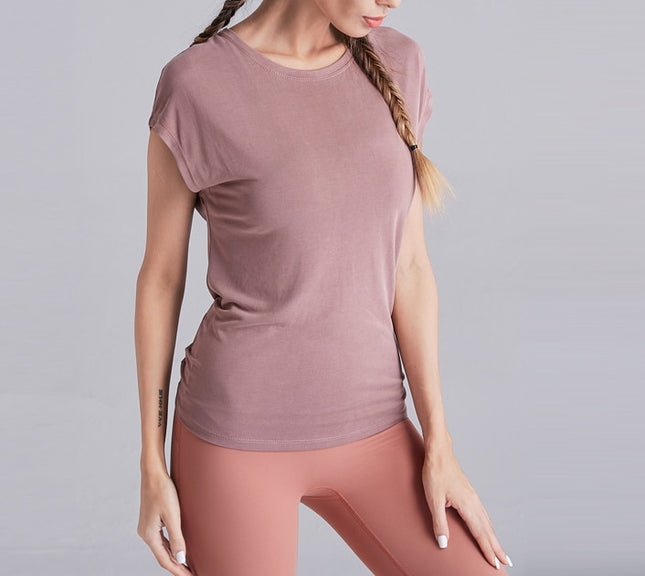 Women's Breathable Quick Dry Loose Yoga Top - Wnkrs