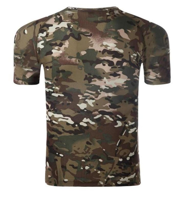 Cute Summer Quick-Drying Breathable Camouflage Men's T-Shirt - wnkrs