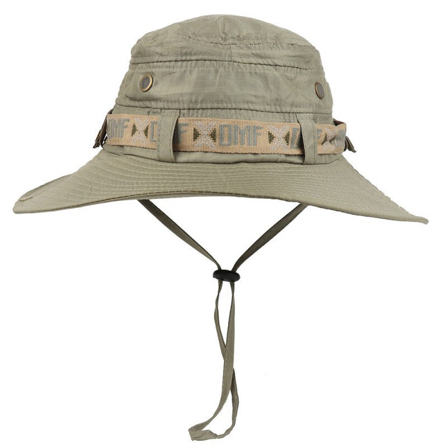 Unisex Waterproof Safari Hat with Strap - wnkrs