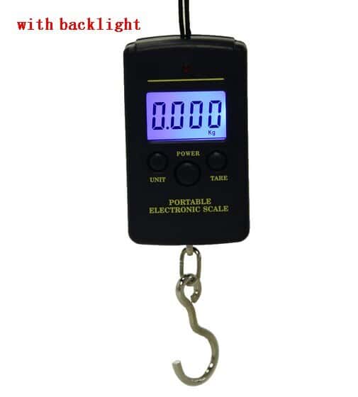 Portable LED Mini Fishing Hanging Scales - wnkrs