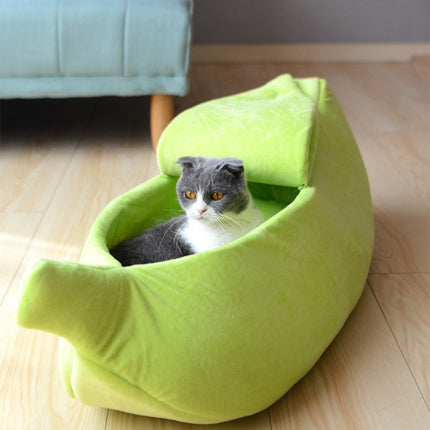 Banana Shaped Cat Bed House - wnkrs