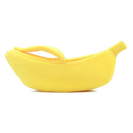 Banana Shaped Cat Bed House - wnkrs