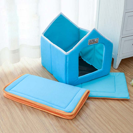 Folding Pet House with Soft Mat - wnkrs