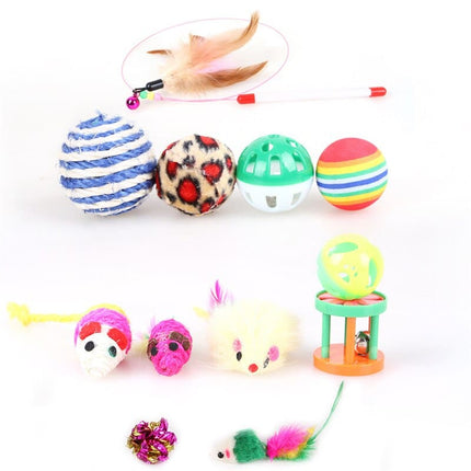 Cat Teaser Toy 12 Pcs Set - wnkrs