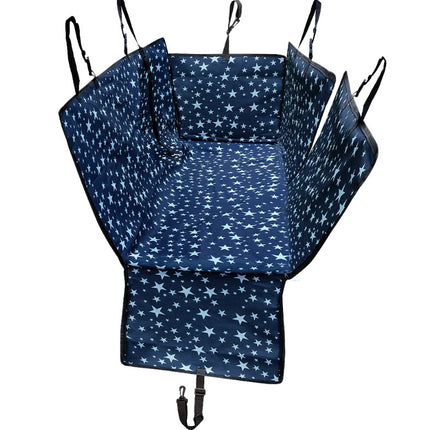 Dog's Printed Oxford Car Seat Cover - wnkrs