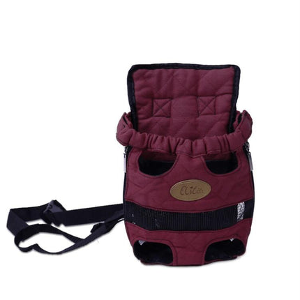 Adjustable Breathable Carrying Pet Backpack - wnkrs
