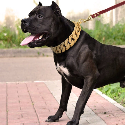Strong Chain Styled Dog Collar - wnkrs