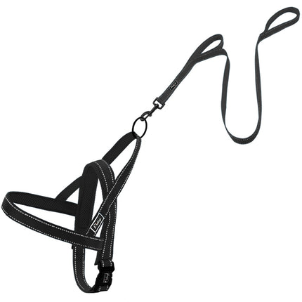 Convenient Basic Nylon Dog's Harness with Leash - wnkrs